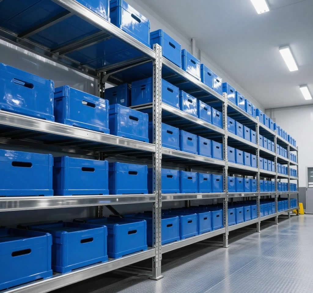 Heavy-Duty Cold Storage Warehouse Racking System