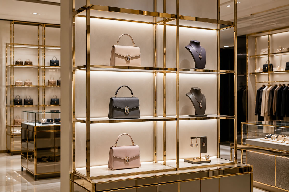 Luxury Retail Boutique Display Racks