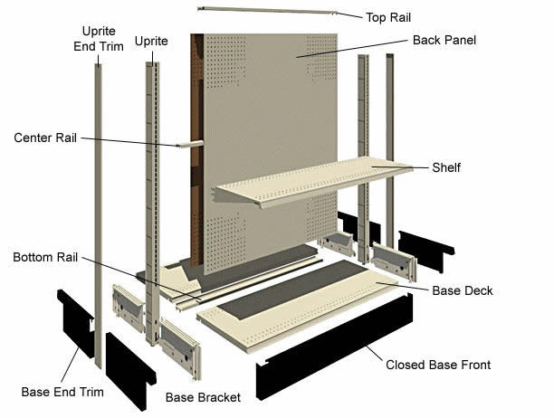 Lozier shelving