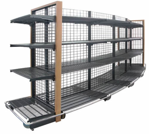 wire gondola shelving