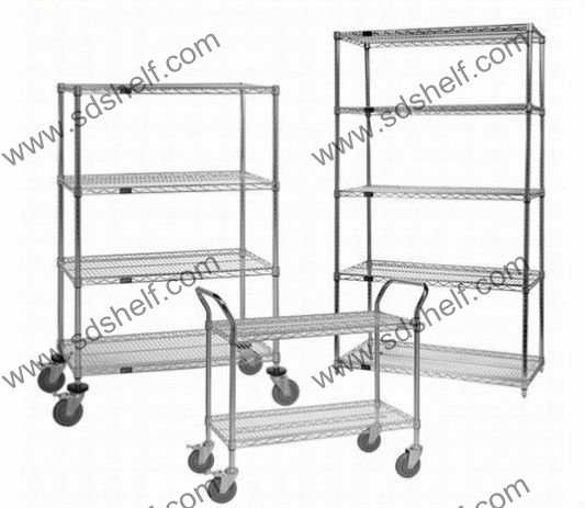 3-Tier Stainless Steel Heavy Duty Wire Rack Shelving - China Wire Shelving  and Wire Shelf price